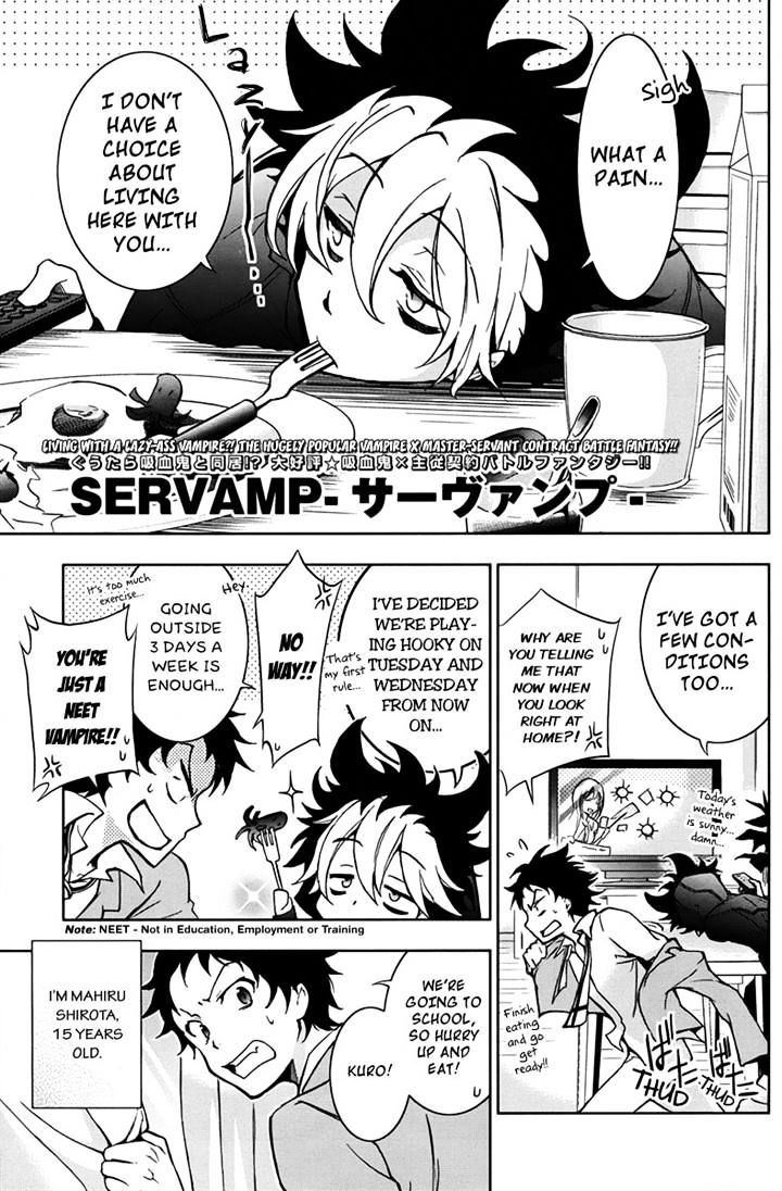 Servamp Chapter 4 - Picture 2