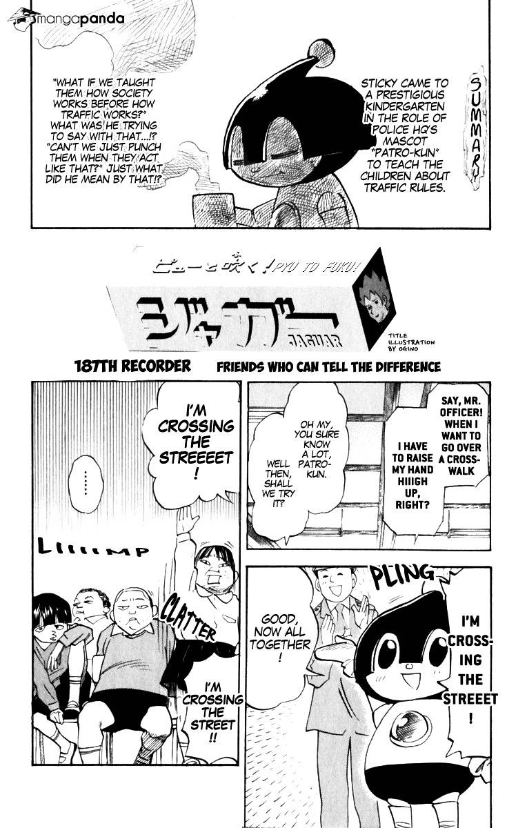 Pyu To Fuku! Jaguar Chapter 187 : Friends Who Can Tell The Difference - Picture 1