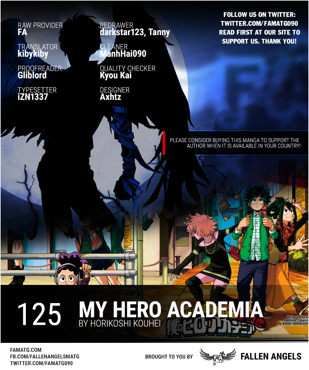 Boku No Hero Academia Chapter 125 (V2) : Overhaul - Picture 1
