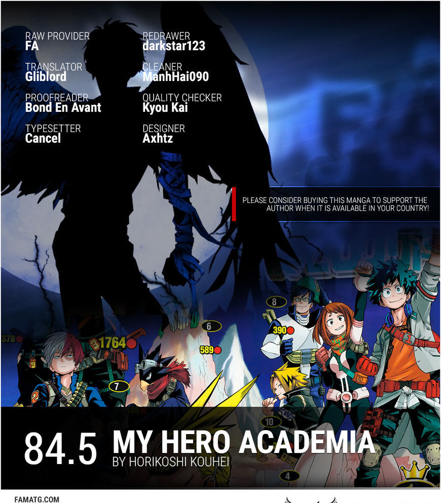 Boku No Hero Academia Chapter 84.5 : Tsuyu Special - Picture 1