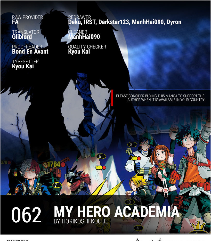 Boku No Hero Academia Chapter 62 : Bakugou Katsuki: The Origin - Picture 1