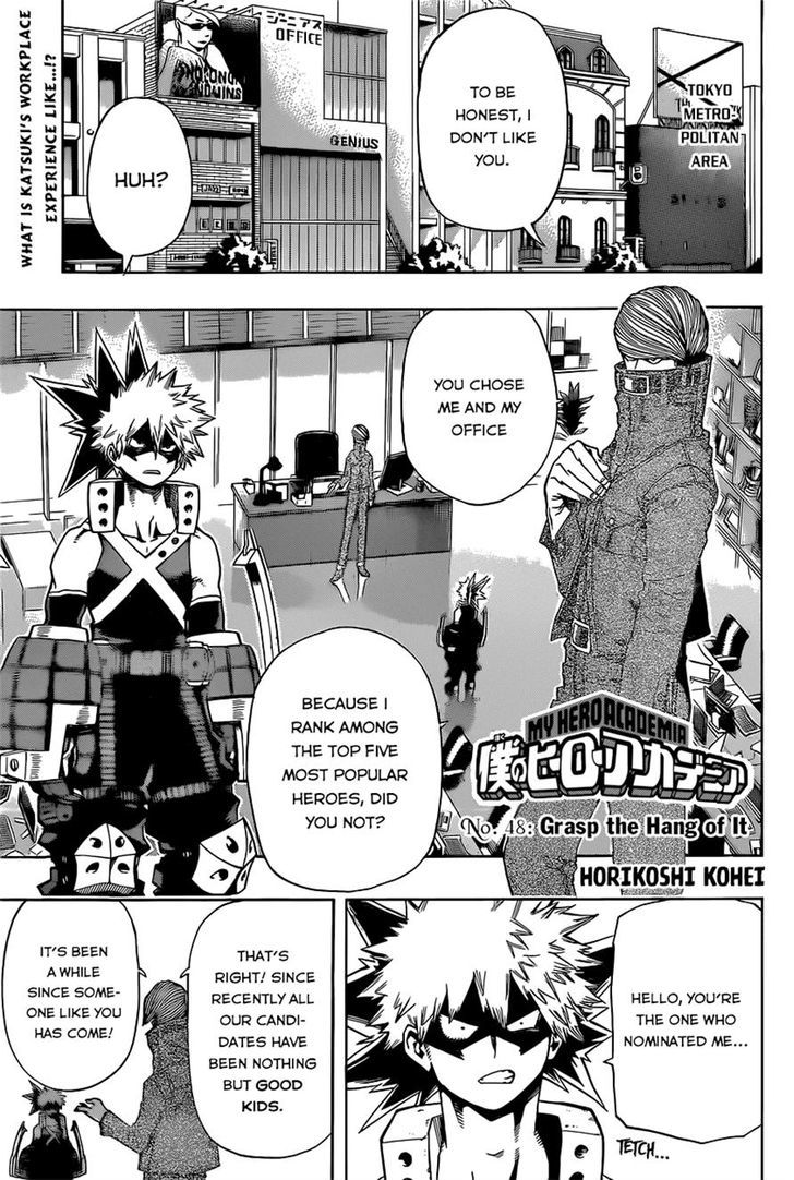 Boku No Hero Academia Chapter 48 : Grasp The Hang Of It - Picture 1