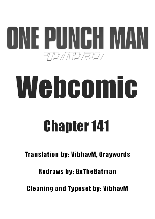 Onepunch-Man (One) Chapter 141 - Picture 1