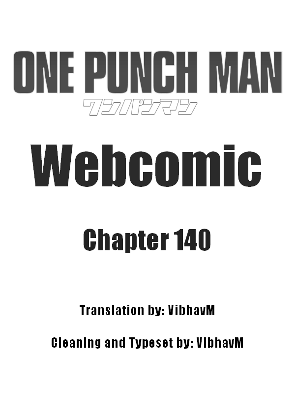 Onepunch-Man (One) Chapter 140 - Picture 1