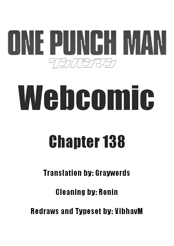 Onepunch-Man (One) Chapter 138 - Picture 1