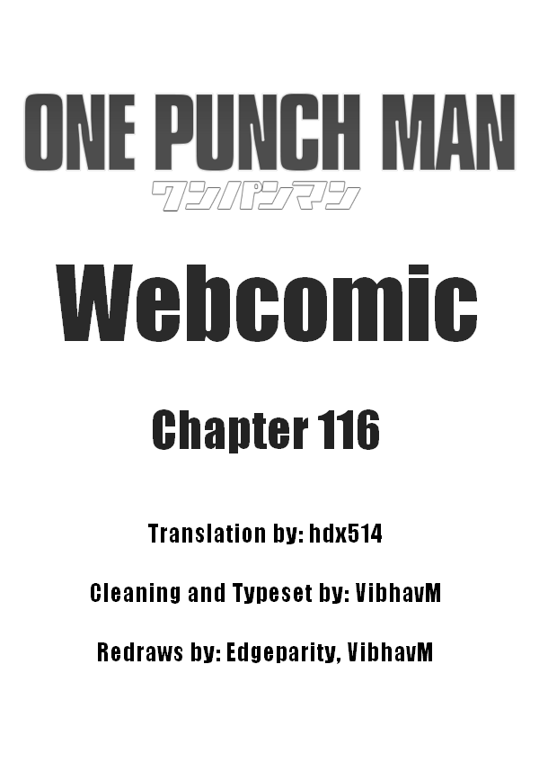 Onepunch-Man (One) Chapter 116 - Picture 1