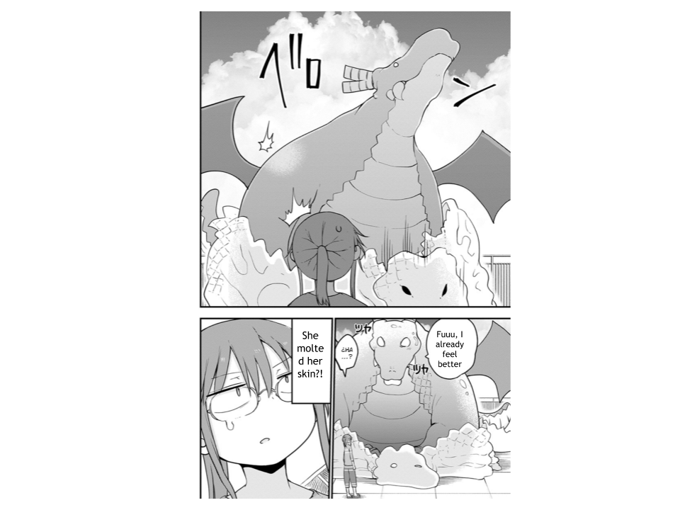 Kobayashi-San Chi No Maid Dragon Chapter 85: Tooru And Molting - Picture 2
