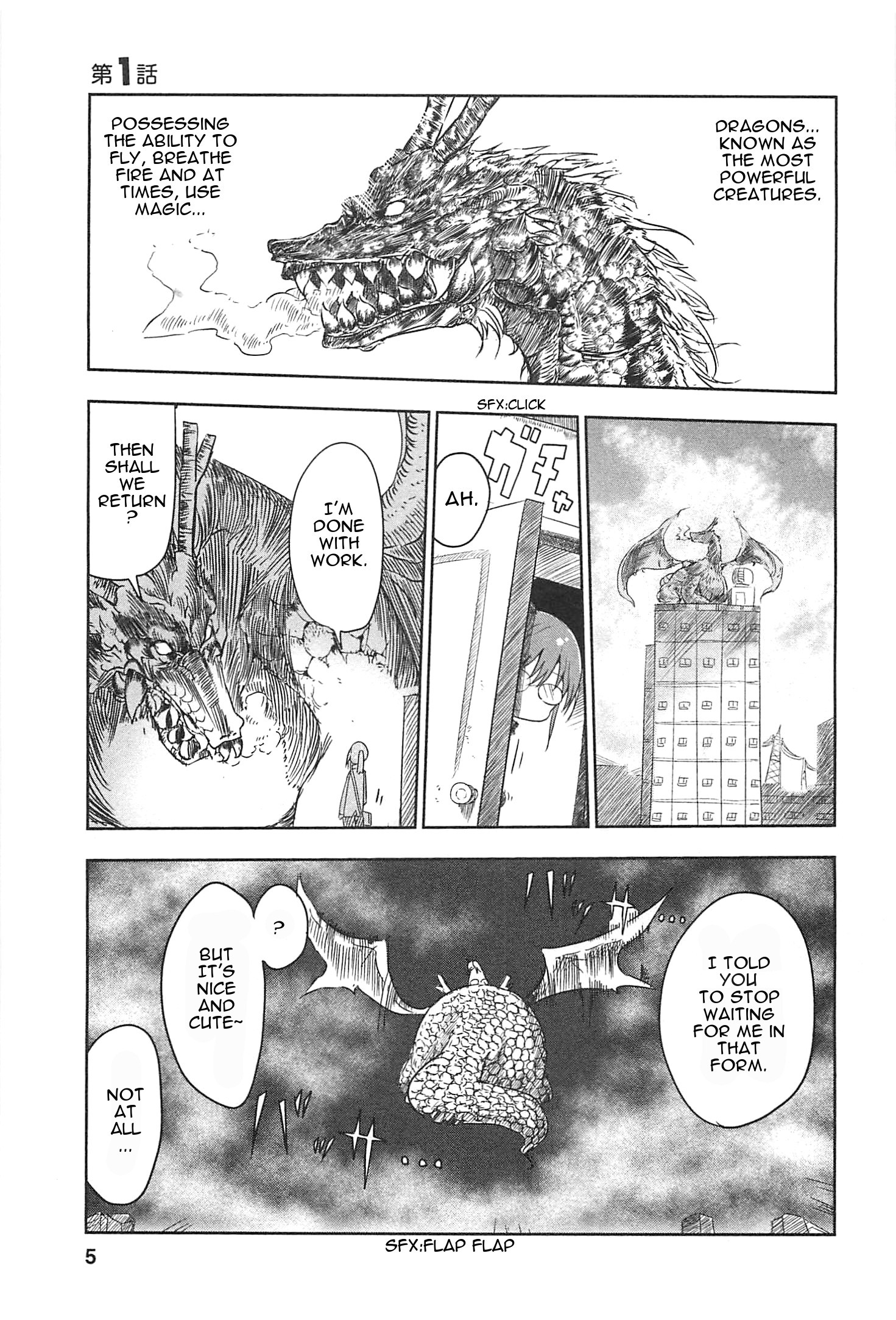 Kobayashi-San Chi No Maid Dragon Chapter 1: Tooru And Kobayashi-San - Picture 3