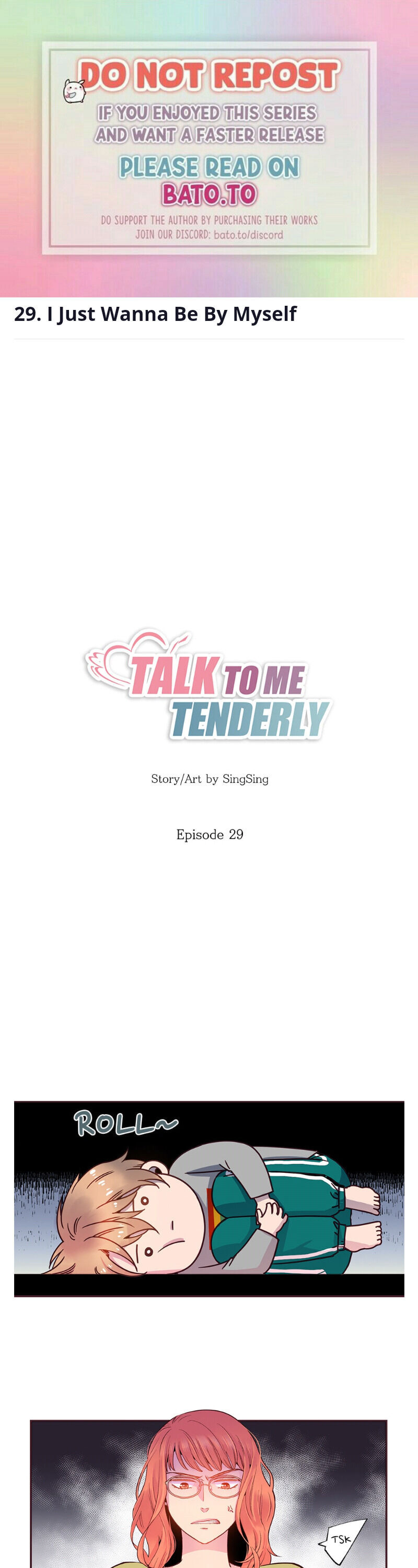 Talk To Me Tenderly - Page 1