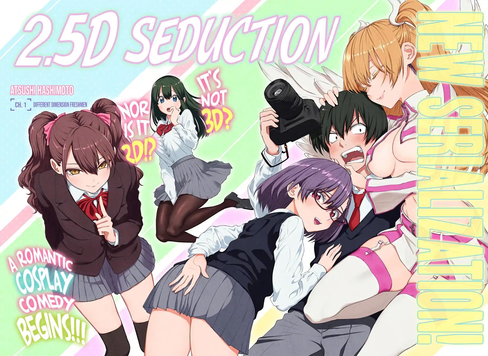 2.5D Seduction Chapter 1: Different Dimension Freshmen - Picture 3