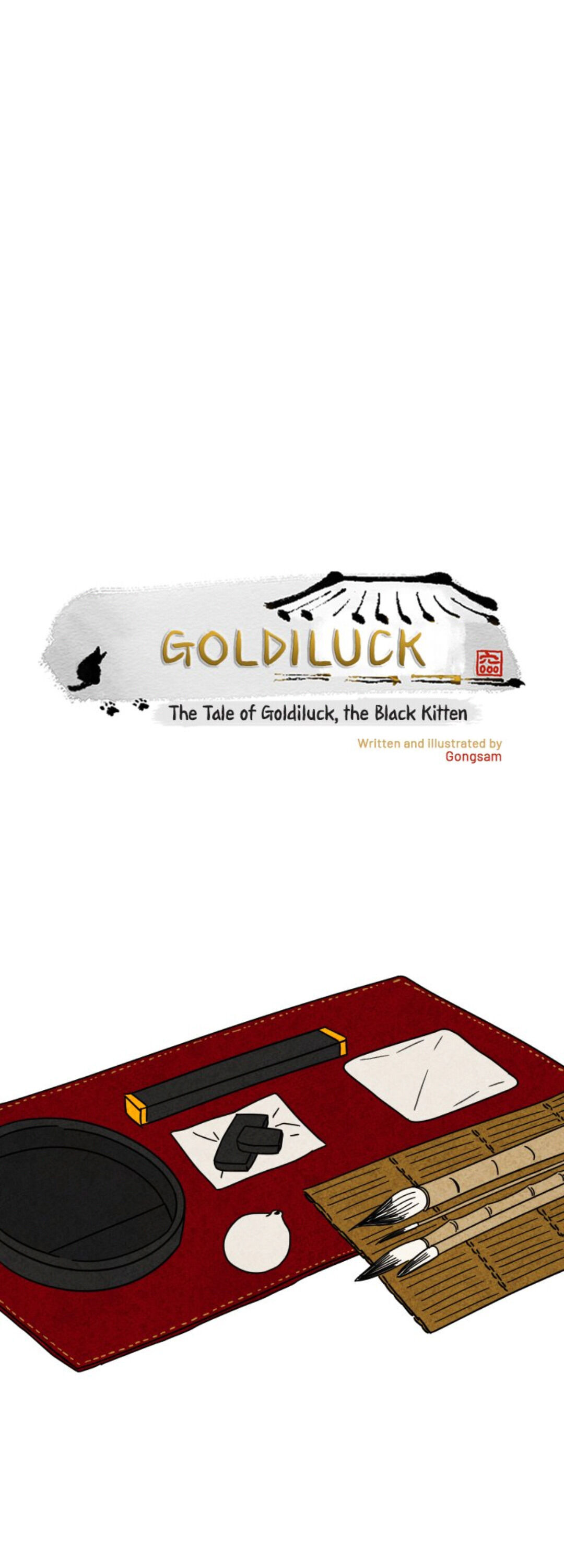The Tale Of Goldiluck, The Black Kitten - Page 1