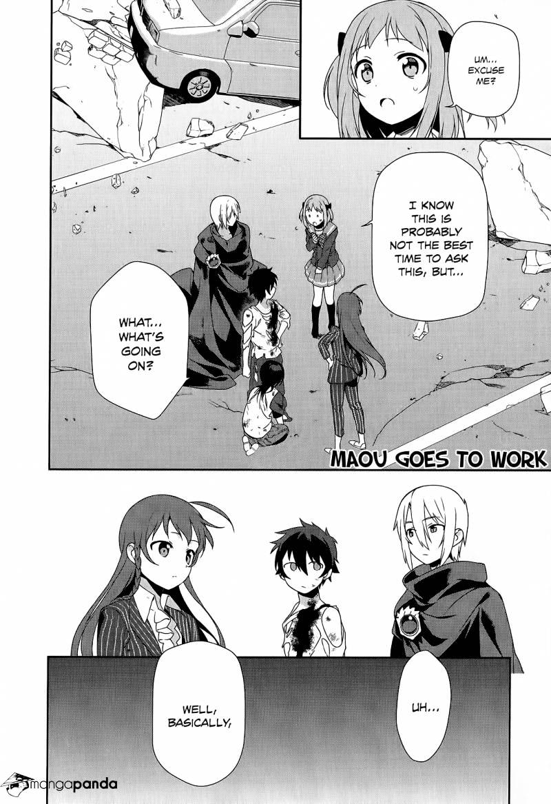 Hataraku Maou-Sama! Chapter 11 : Maou Goes To Work - Picture 3