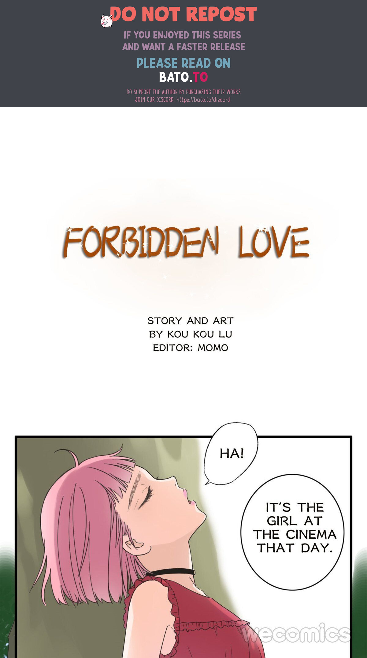 Forbidden Love Chapter 6 - Picture 1