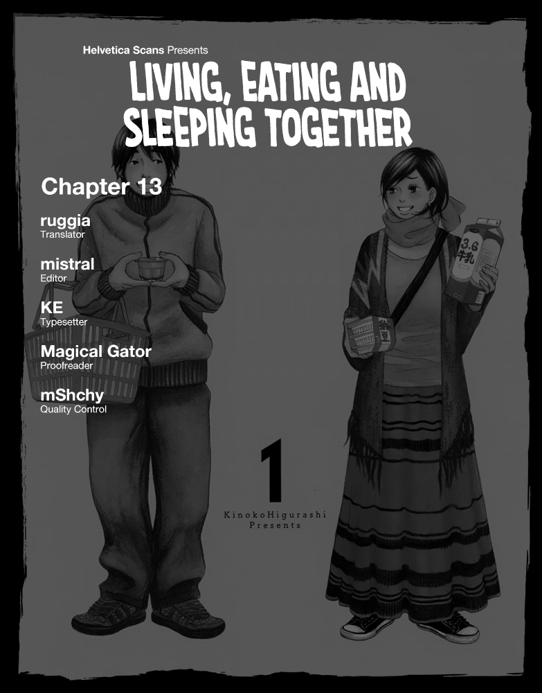 Living, Eating And Sleeping Together Chapter 13 - Picture 1