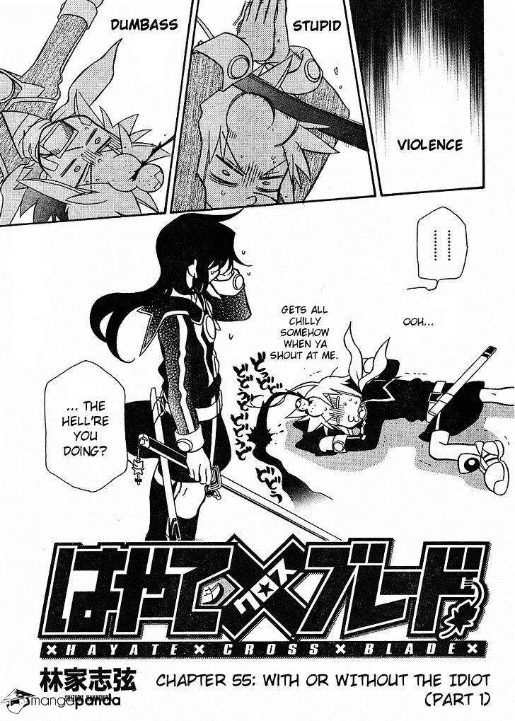 Hayate X Blade Chapter 55 : With Or Without The Idiot (Part 1) - Picture 3