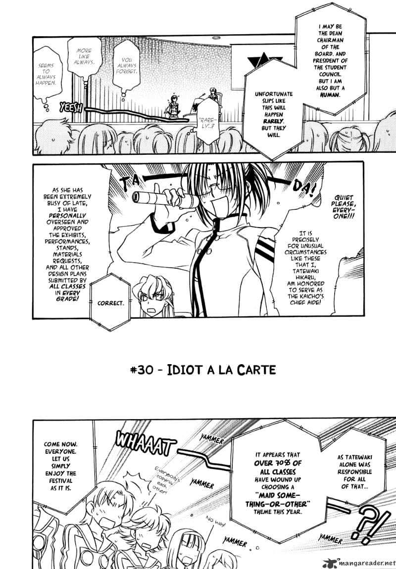 Hayate X Blade Chapter 30 : Idiot A La Carte - Picture 3