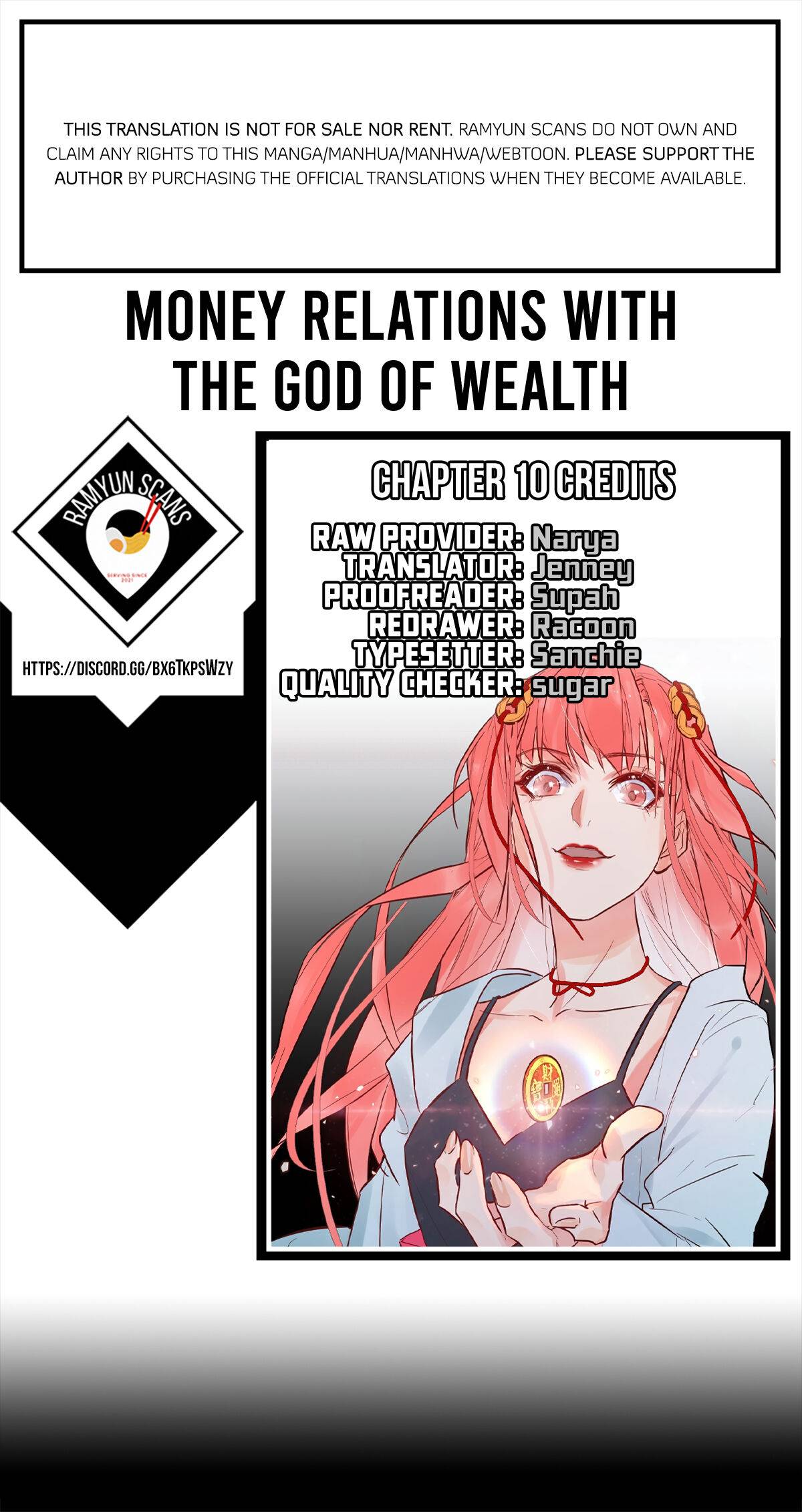 Money Relations With The God Of Wealth Chapter 10 - Picture 1