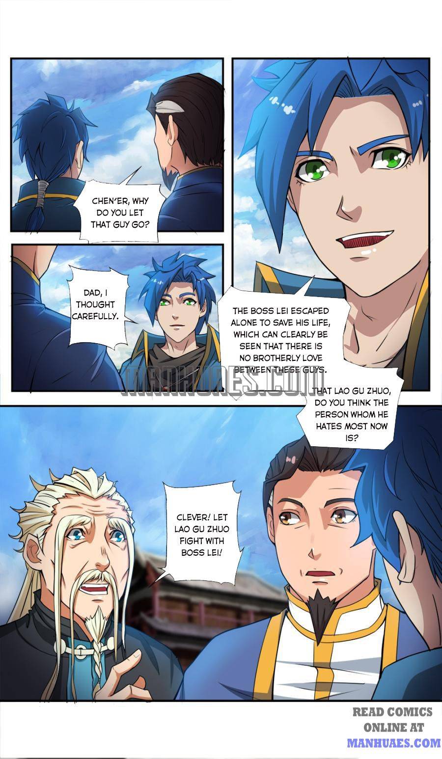 Nine Heavenly Star Art Chapter 54 - Picture 1