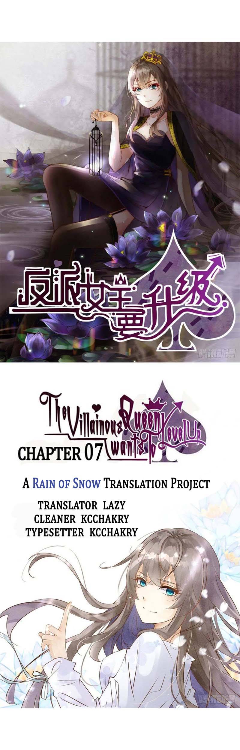 The Villianous Queen Wants To Level Up Chapter 7 - Picture 1