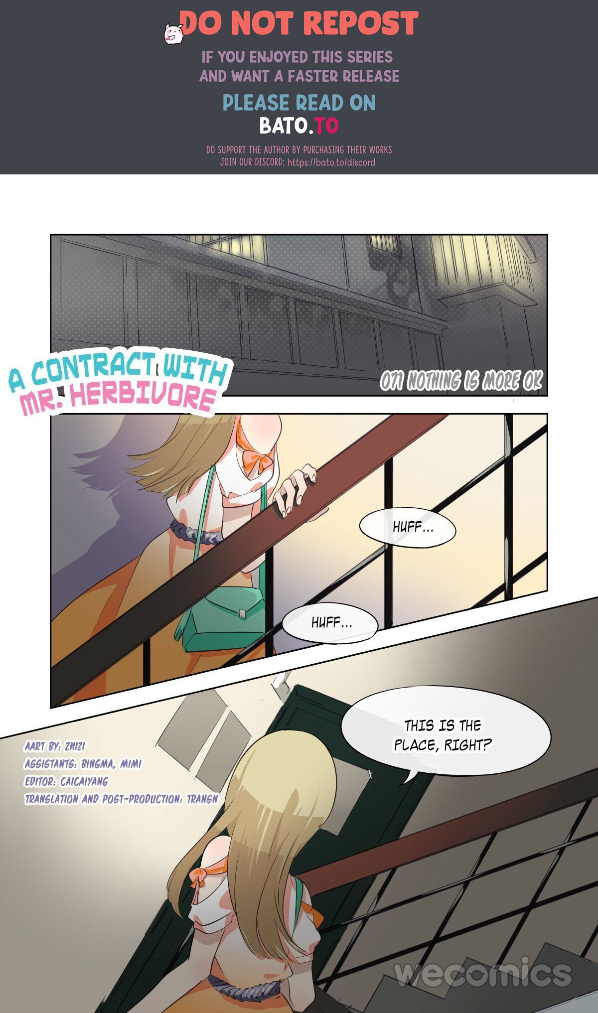 A Contract With Mr. Herbivore Chapter 71 - Picture 1