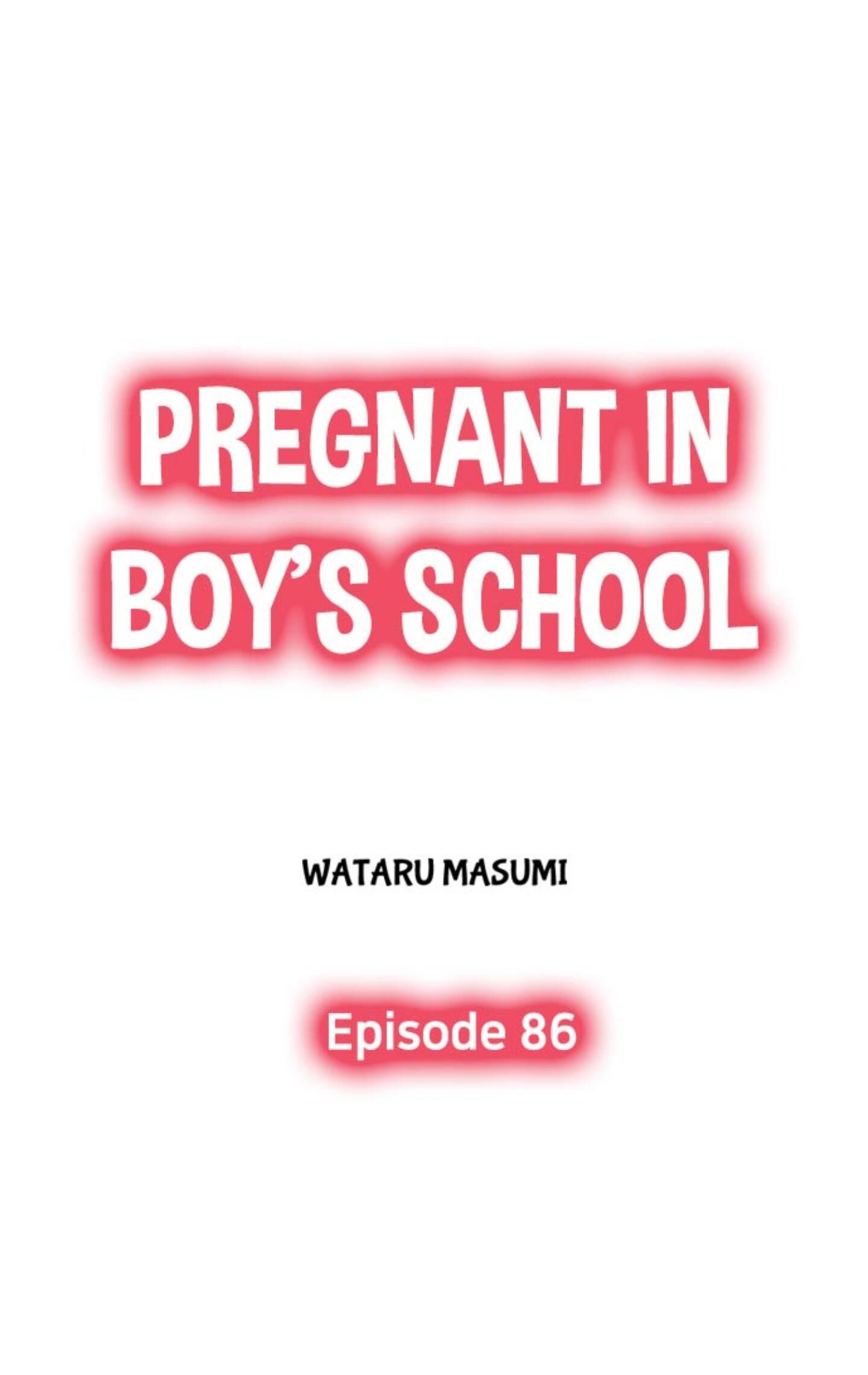 Pregnant In Boy's School Chapter 86 - Picture 2