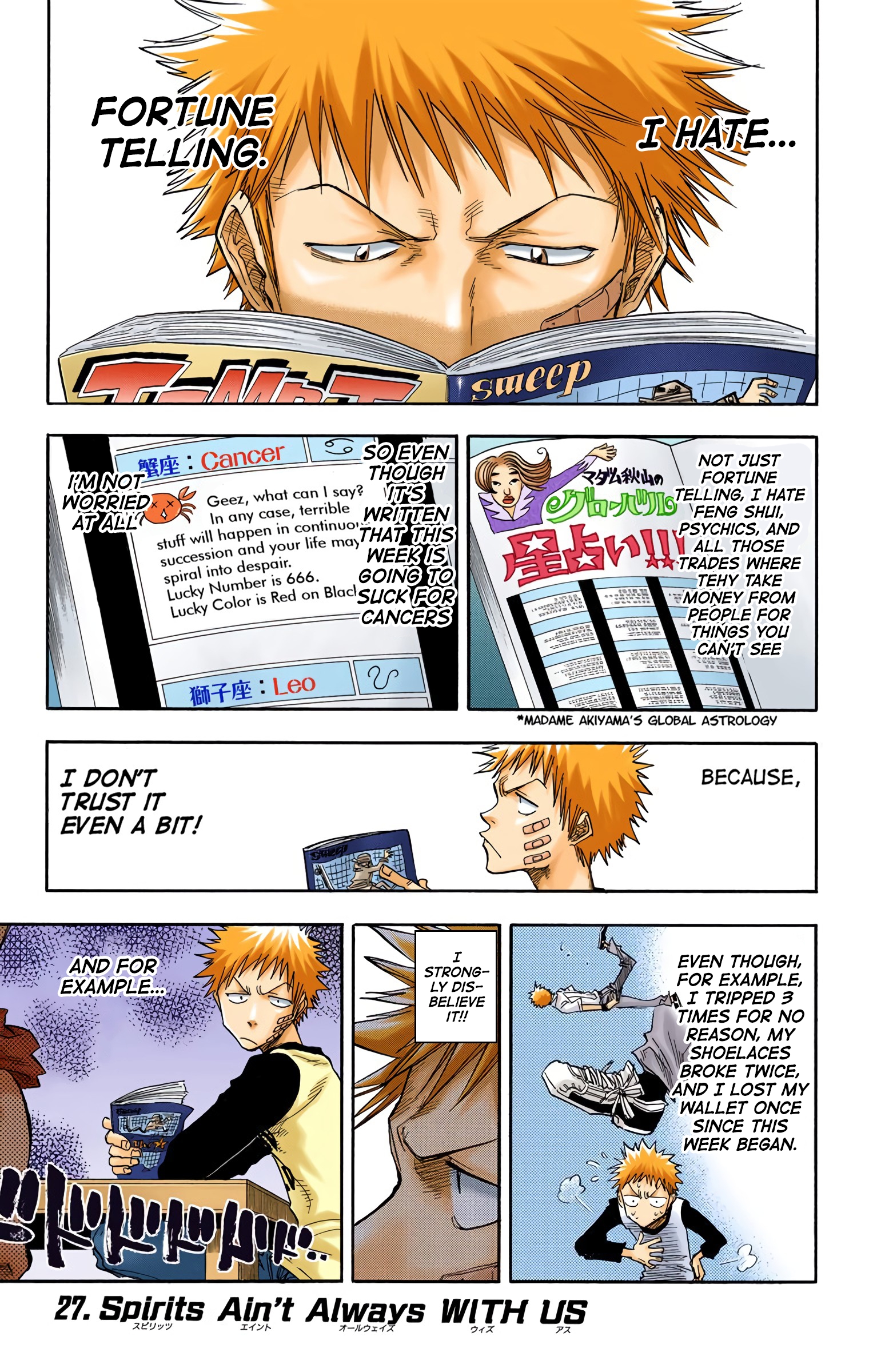 Bleach - Digital Colored Comics Vol.4 Chapter 27: Spirits Aren't Always With Us - Picture 1