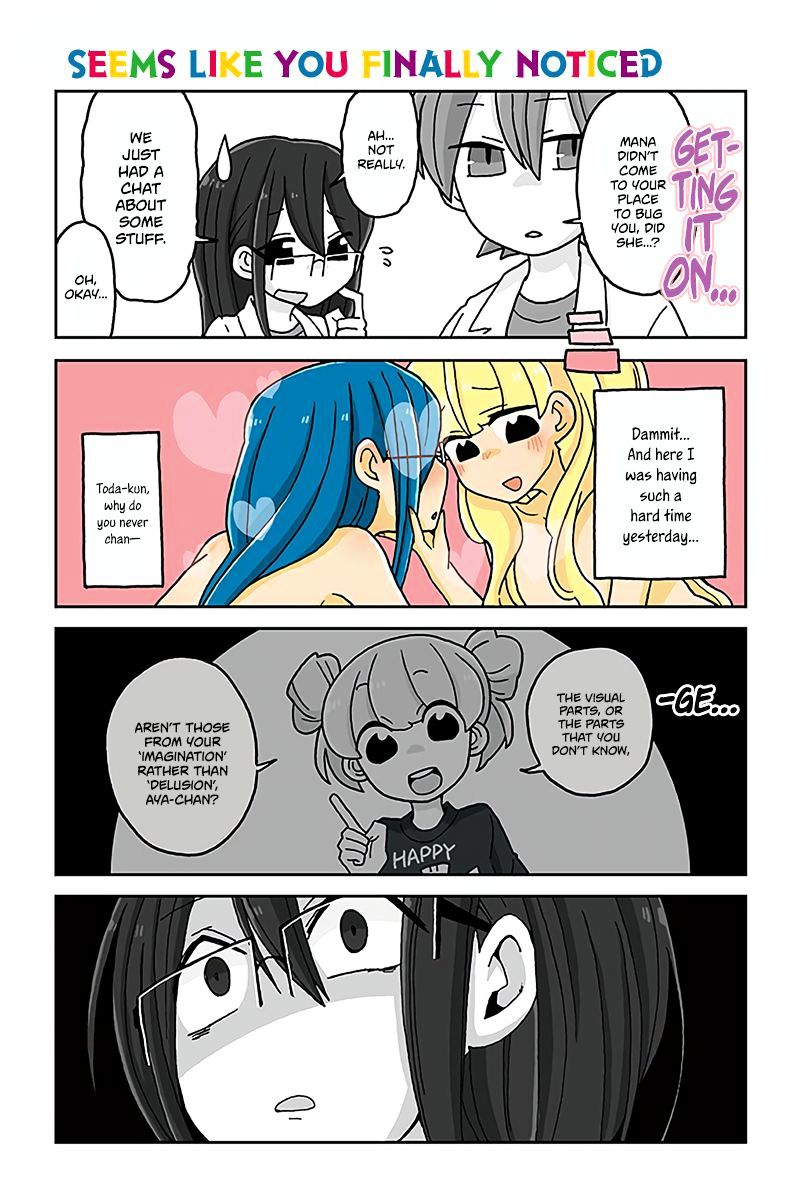 Mousou Telepathy Chapter 446 : Seems Like You Finally Noticed - Picture 1