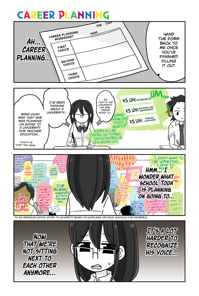 Mousou Telepathy Chapter 340 : Career Planning - Picture 1
