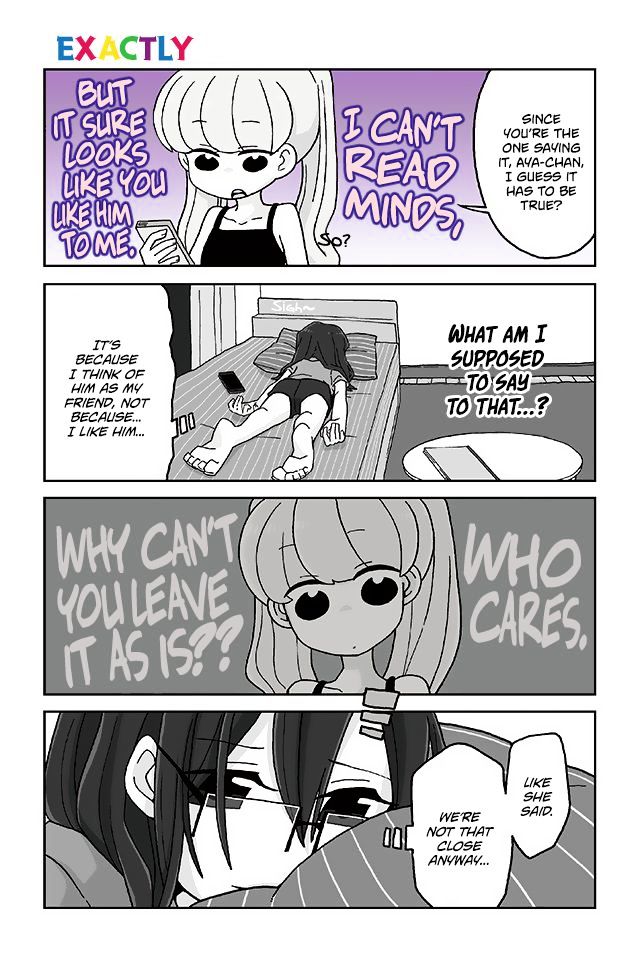 Mousou Telepathy Chapter 329 : Exactly - Picture 1
