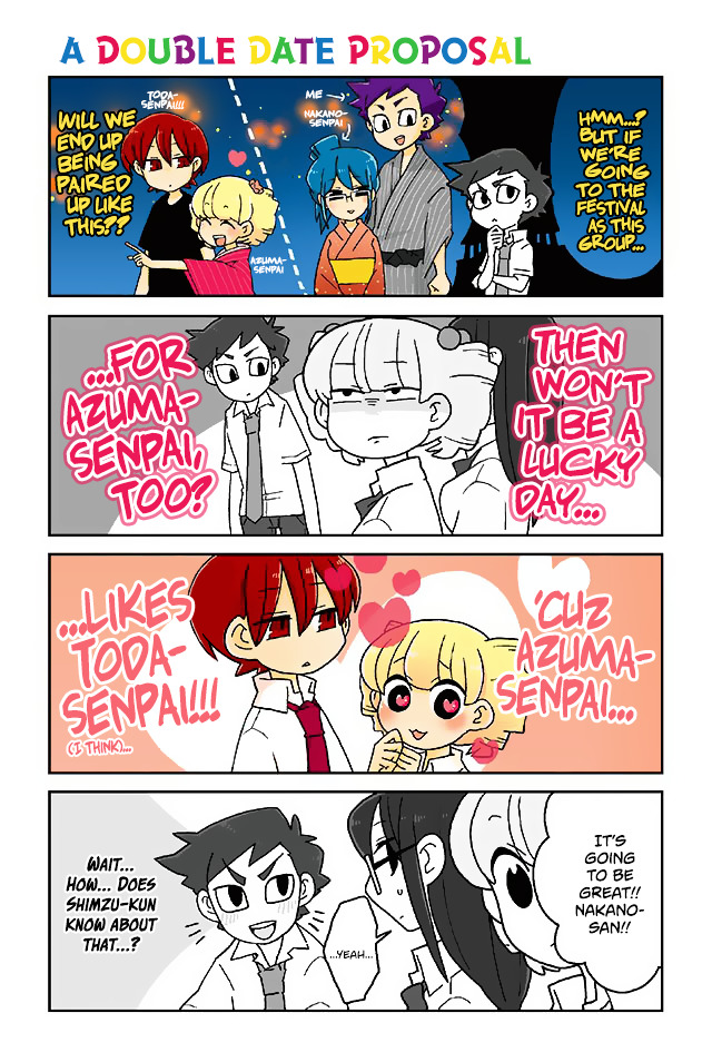 Mousou Telepathy Chapter 250 : A Double Date Proposal - Picture 1
