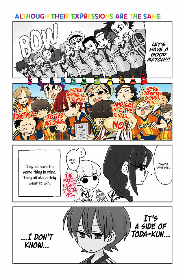 Mousou Telepathy Chapter 191 : Although Their Expressions Are The Same - Picture 1