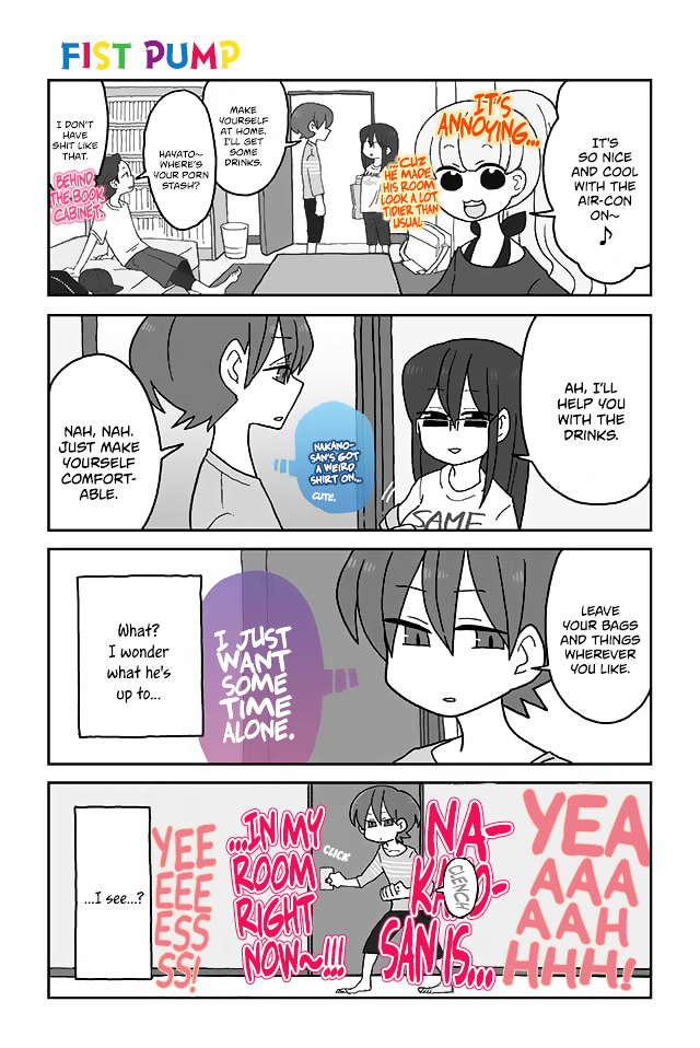 Mousou Telepathy Chapter 183 : Fist Pump - Picture 1