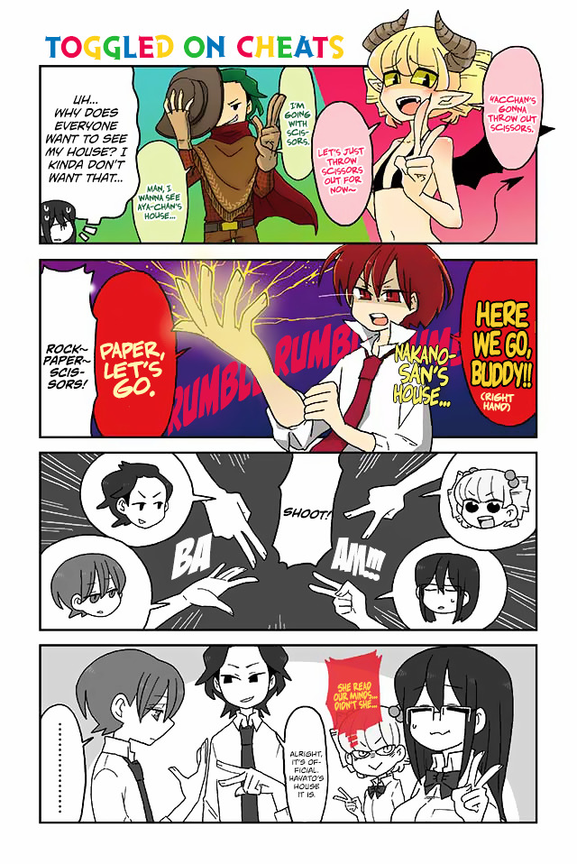 Mousou Telepathy Chapter 160 : Toggled On Cheats - Picture 1