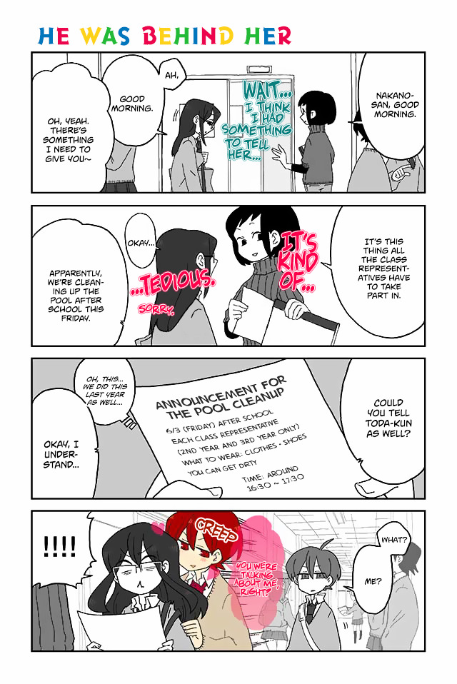 Mousou Telepathy Chapter 134 V2 : He Was Behind Her - Picture 1