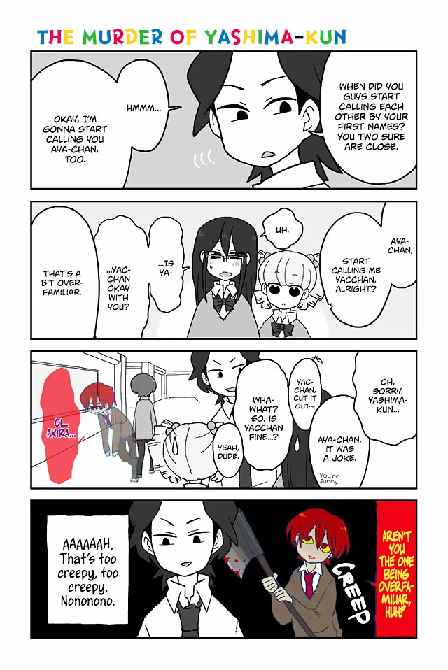 Mousou Telepathy Chapter 123 : The Murder Of Yashima-Kun - Picture 1