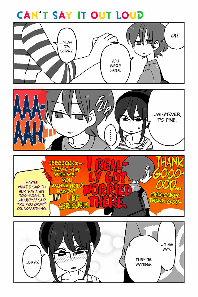 Mousou Telepathy Chapter 85 : Can't Say It Out Loud - Picture 1