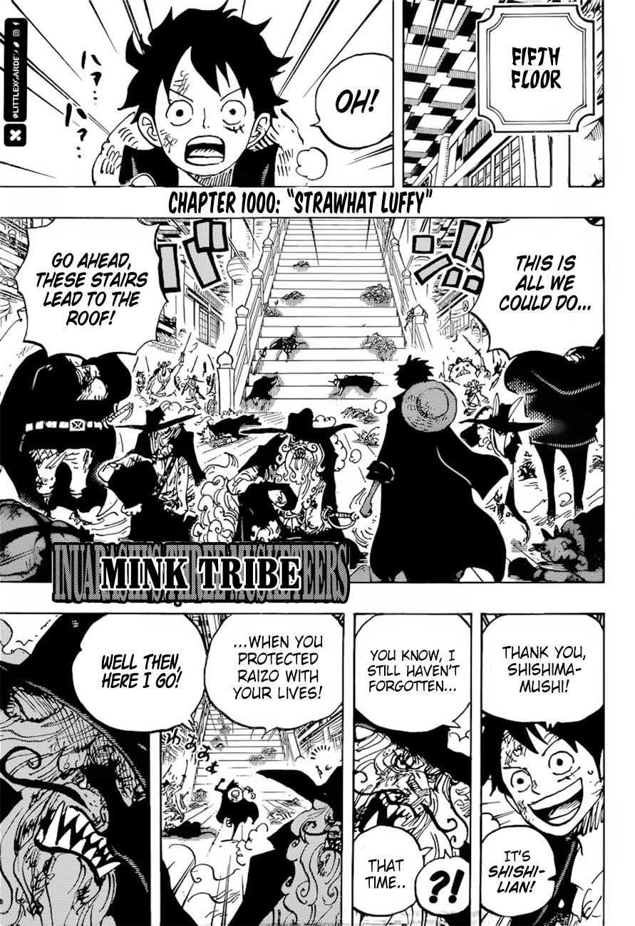 One Piece Chapter 1000 - Picture 1