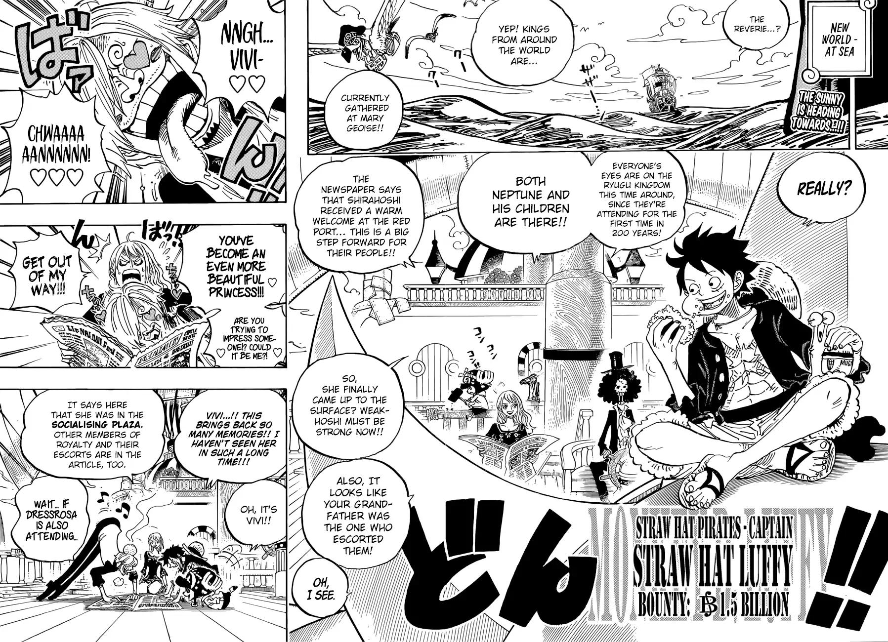 One Piece Chapter 910 - Picture 3