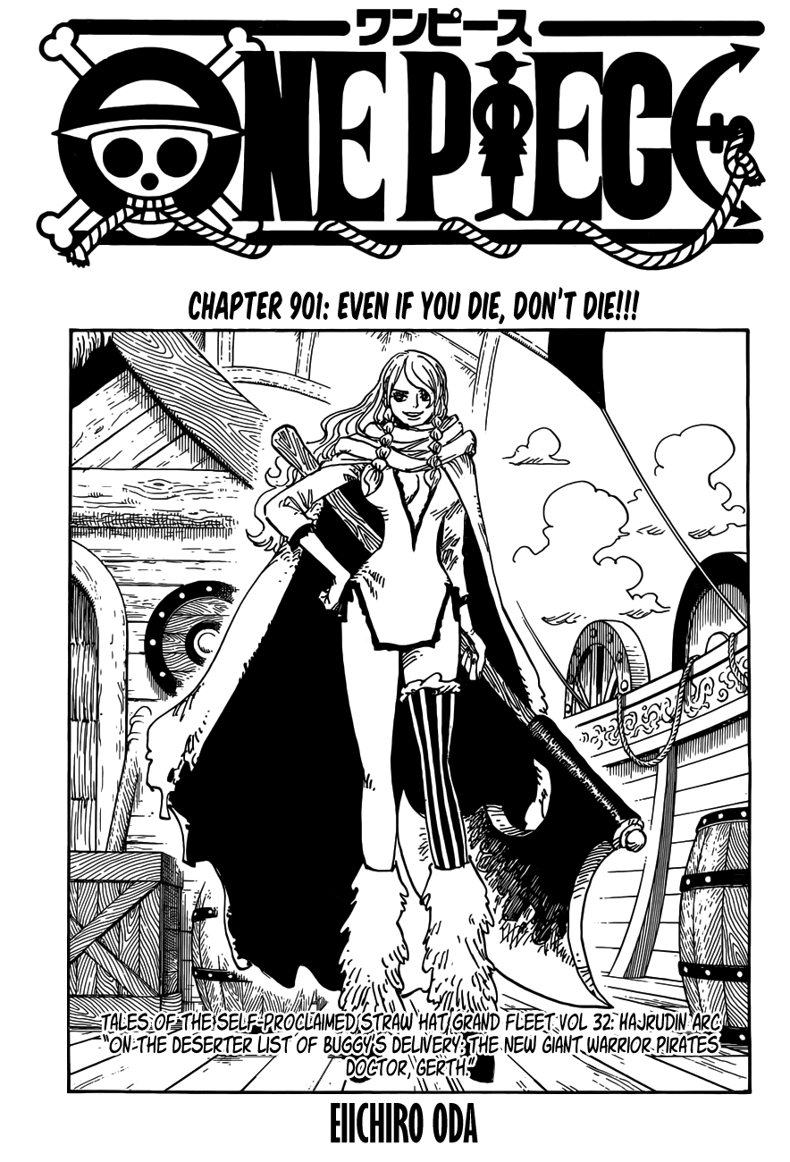 One Piece Chapter 901 - Picture 1