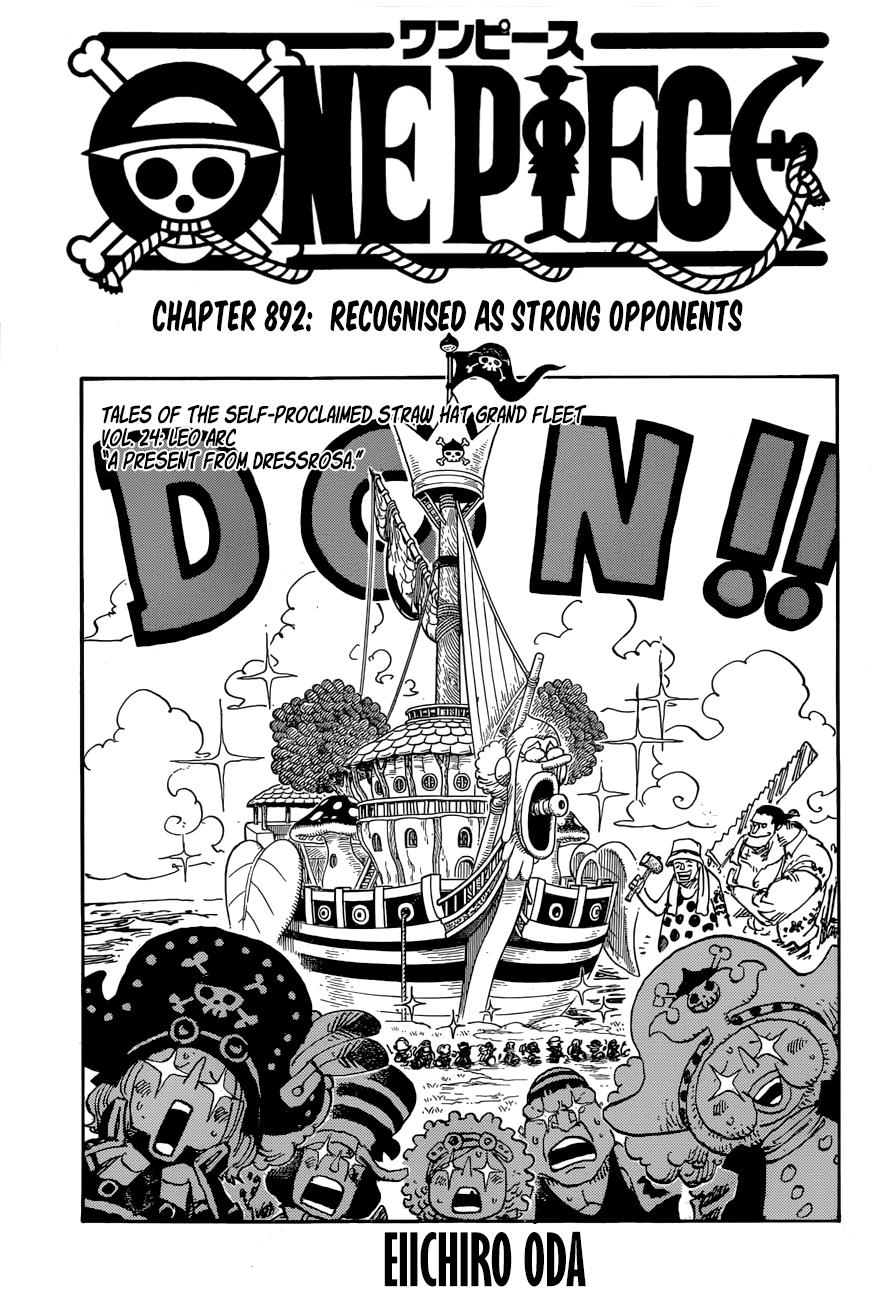 One Piece Chapter 892 - Picture 2