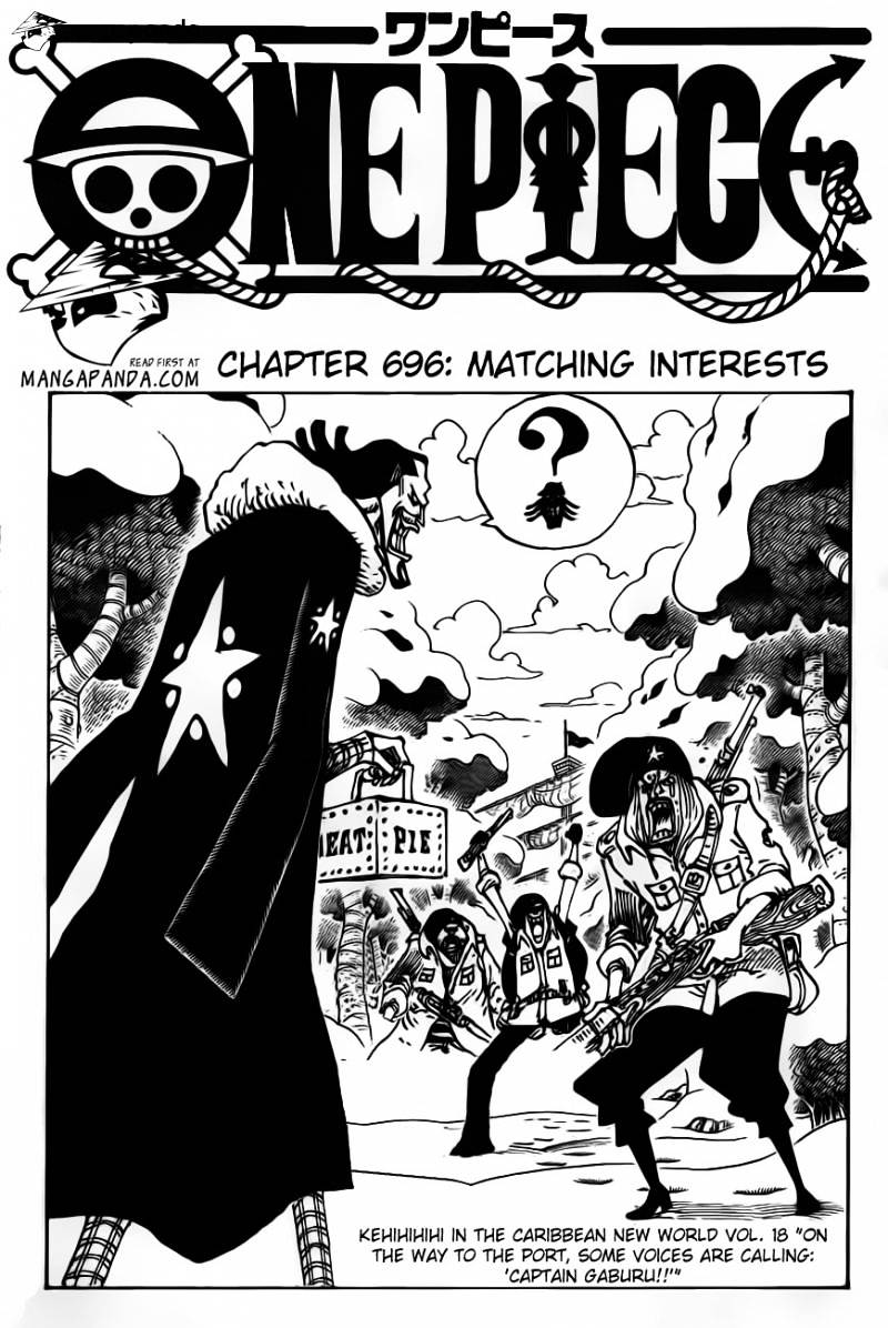 One Piece Chapter 696 : Matching Interests - Picture 3