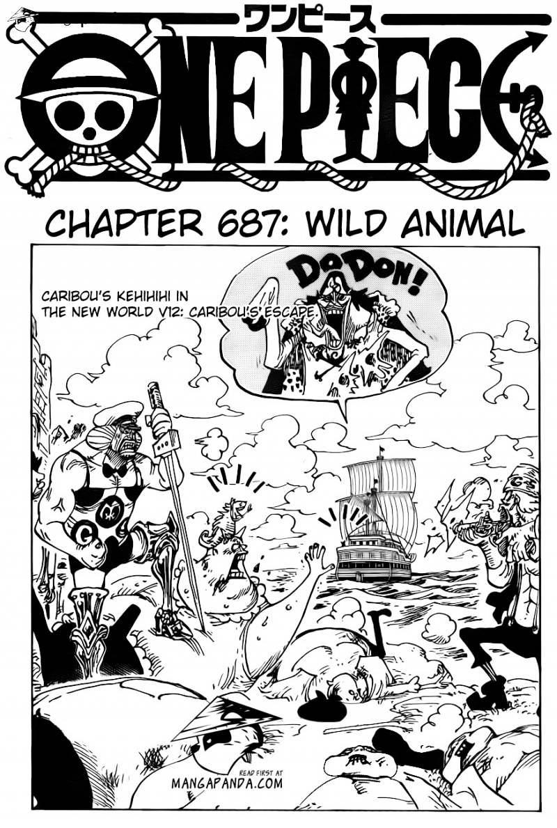 One Piece Chapter 687 : Wild Animal - Picture 3