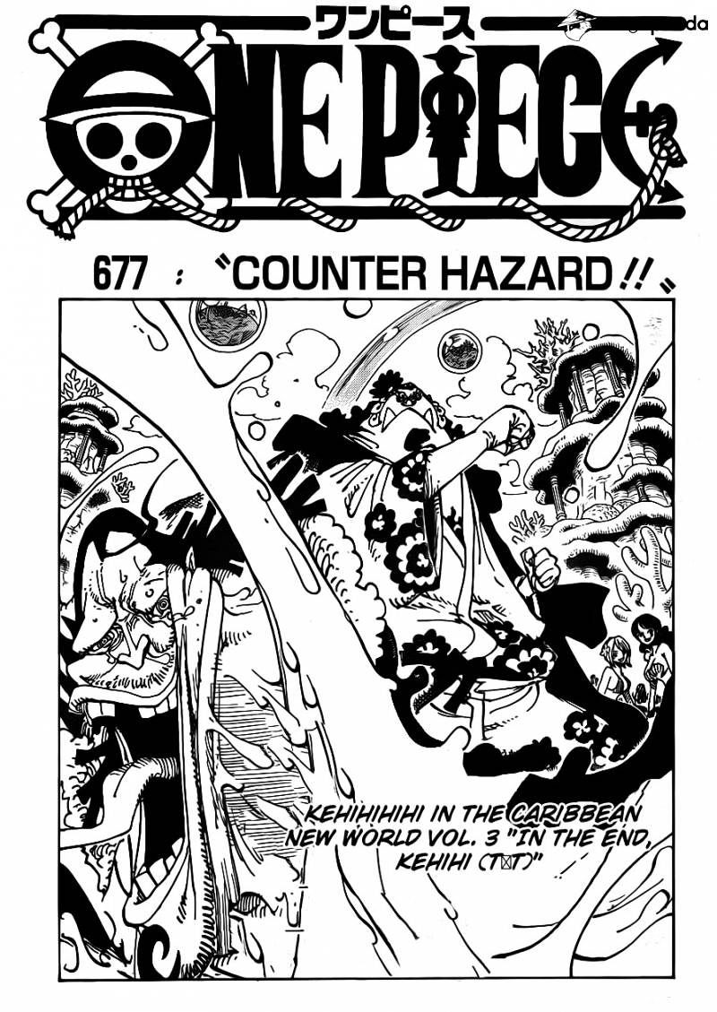 One Piece Chapter 677 : Counter Hazard!! - Picture 1