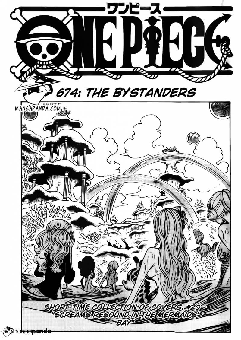 One Piece Chapter 674 : The Bystanders - Picture 1