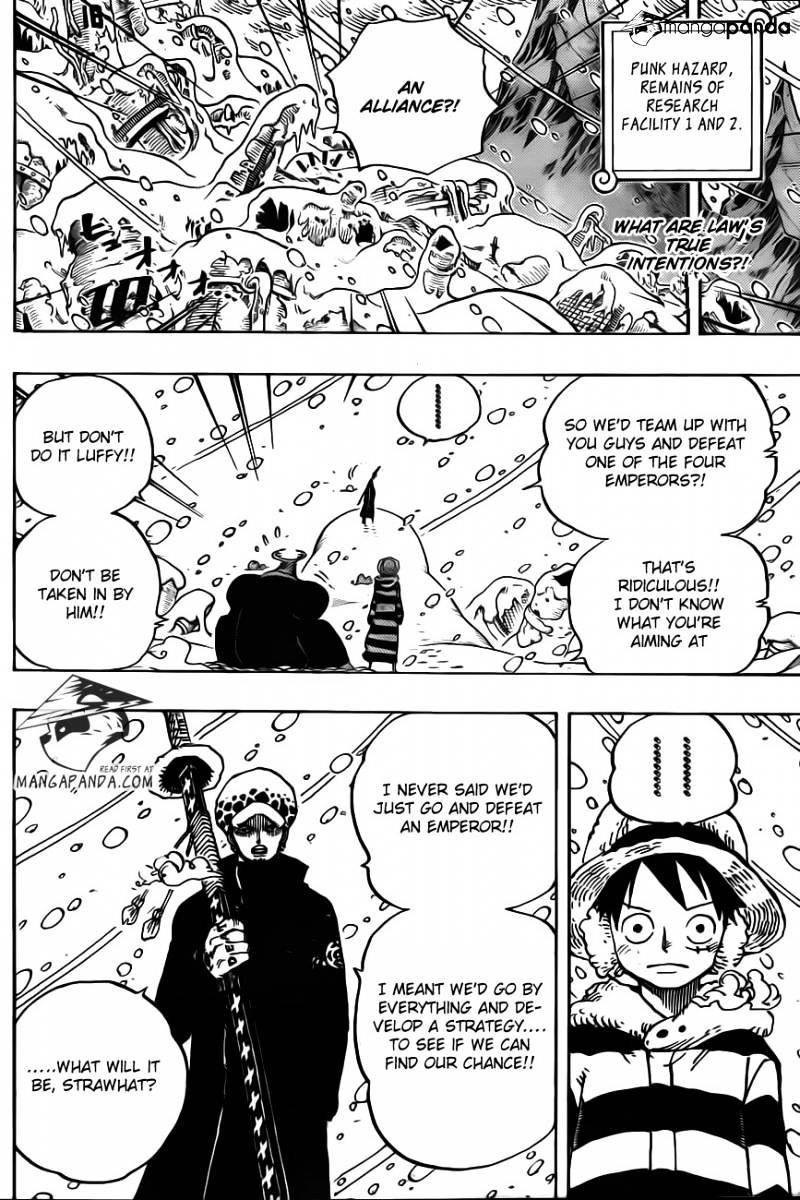 One Piece Chapter 668 : Pirate Alliance - Picture 2