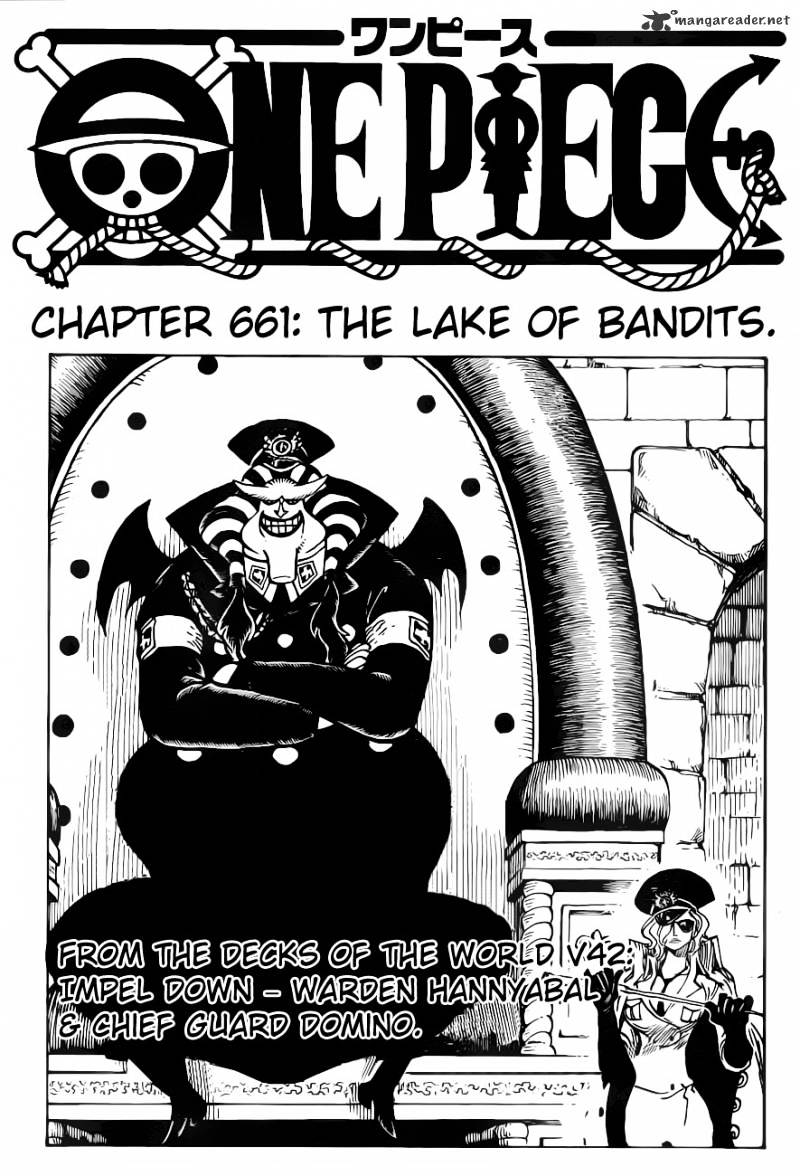 One Piece Chapter 661 : The Lake Of Bandits - Picture 1
