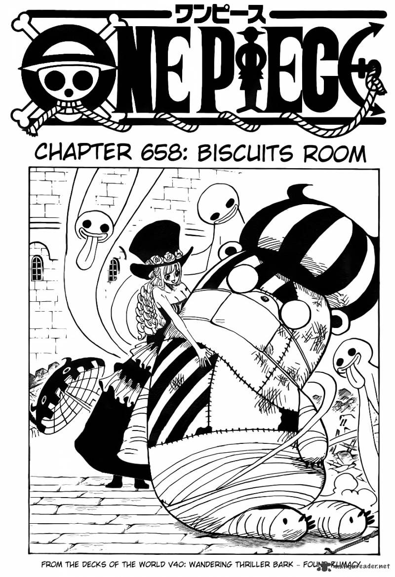 One Piece Chapter 658 : Biscuits Room - Picture 1