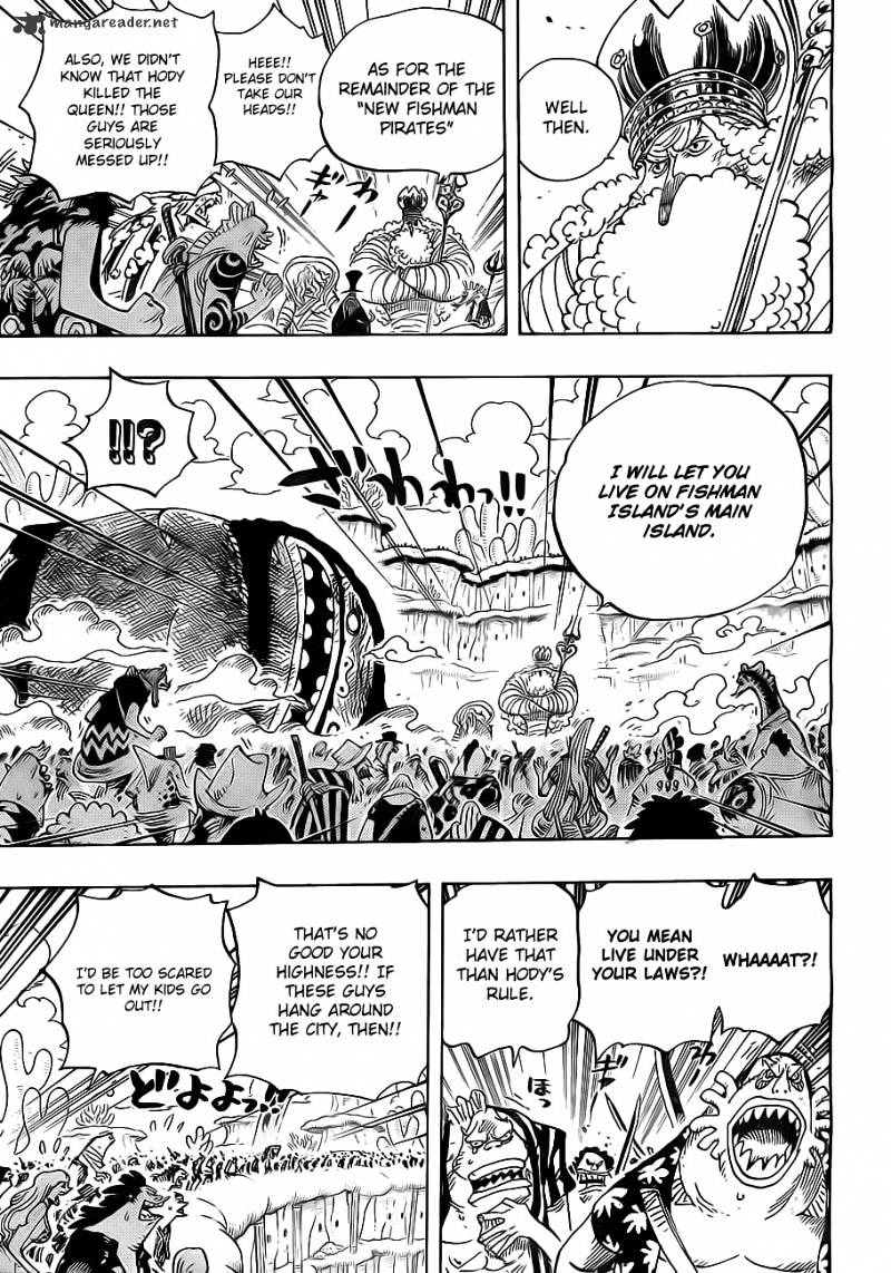 One Piece Chapter 649 : Dancing Of Breams And Plaices. - Picture 3