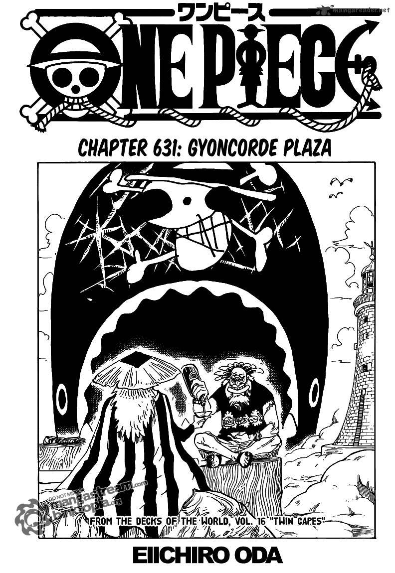 One Piece Chapter 631 : Gyoncorde Plaza - Picture 1
