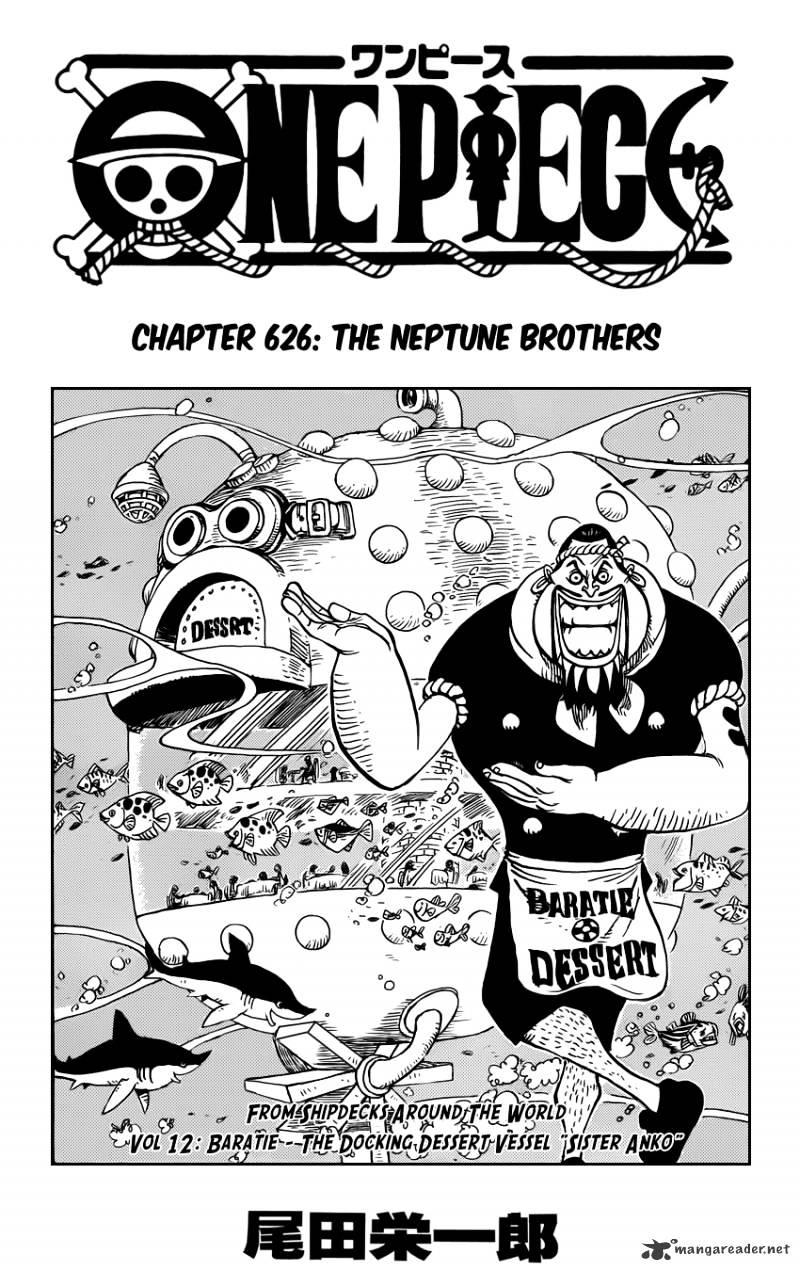 One Piece Chapter 626 : The Three Neptune Brothers - Picture 1